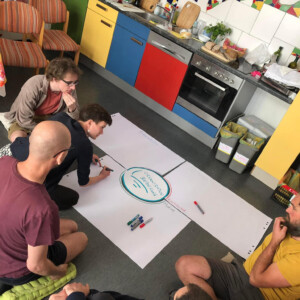 Krautkoöpfe am Planen