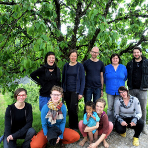 Gruppenfoto mit den Schweighofers