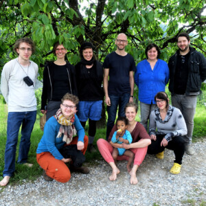 Gruppenfoto mit den Schweighofers